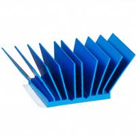 Advanced Thermal Solutions-ATS-52270P-C1-R0 Kühlkörper Heat Sink Passive BGA Spread SMD Aluminum 3.66°C/W Blue Anodized