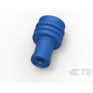 TE Connectivity-V23540M1000Z111 Connector Accessories Connector Accessories Cable Seal Straight Silicone Blue Box