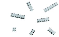 Vishay-PRA074I4-10KBWNT Redes y matrices del resistor Res Thin Film Array 10K Ohm 0.1% ±10ppm/°C ISOL Molded 4-Pin Convex SMD T/R