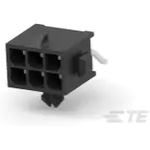 Conn Shrouded Header (4 Sides) HDR 6Power POS 3mm Solder RA Side Entry SMD Tape