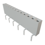 Conn Unshrouded Header HDR 12 POS 2.54mm Solder ST Top Entry Thru-Hole Bulk
