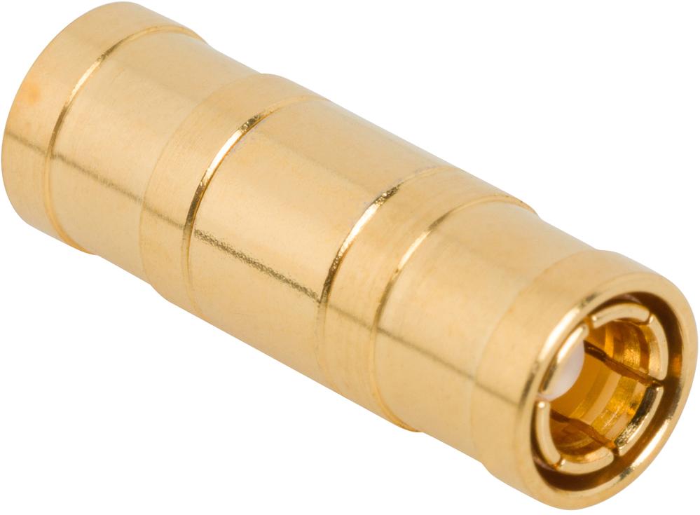 Amphenol RF-142246 RF-Steckverbinder Conn SMB Adapter 0Hz to 4GHz 50Ohm ST PL/PL Gold