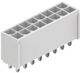 CnC Tech, LLC-4282-1-0100-16-SP Steckverbinderleisten und Leiterplattenbuchsen Conn Wire to Board M 16 POS 4.2mm Solder ST Top Entry Thru-Hole Tray