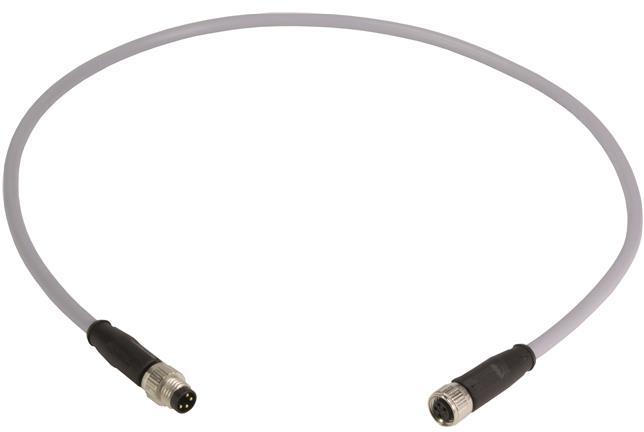 HARTING-21348081481100 null Cable Assembly Circular 10m 24AWG M8 Circular to M8 Circular 4 to 4 Straight to Straight