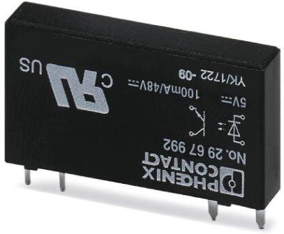 PHOENIX CONTACT-2967992 Solid State Relays - SSRs Relay SSR 5V DC-IN 4-Pin