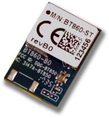 Ezurio-BT860-ST-T/R Bluetooth Bluetooth v4.2 (BLE) + EDR SMART SOC Class I IoT 3Mbps 3.3V 30-Pin SMD Module T/R