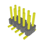 Conn Unshrouded Header HDR 10 POS 2.54mm Solder ST Top Entry SMD Tube