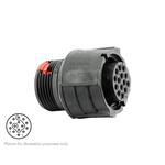 SOURIAU-CL1F2201 Steckverbinderzubehör Connector Accessories Housing Straight Thermoplastic Black