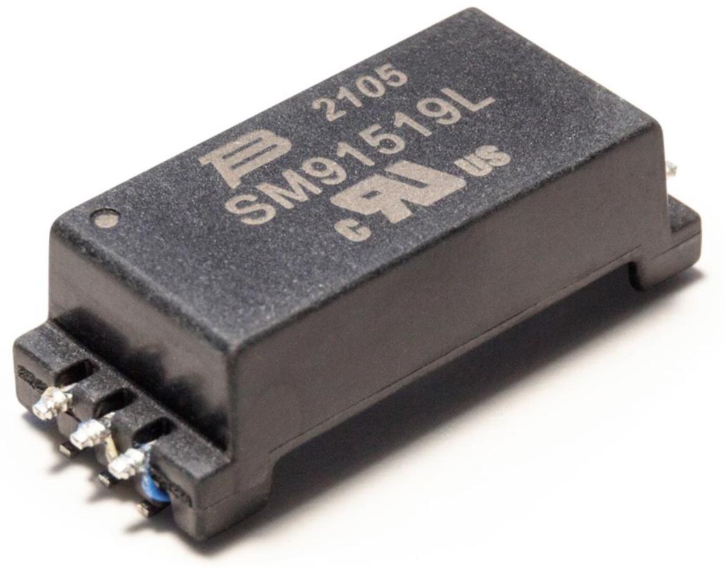 Bourns-SM91519L-E Telecom, Übertrager Telecom Transformer 1:1 0.45Ohm Prim. DCR 0.8Ohm Sec. DCR 6 Terminal Gull Wing SMD