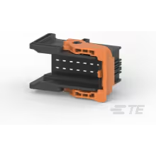 TE Connectivity-1-2141846-1 Accessori per connettori Connector Accessories Shroud Straight Black Box