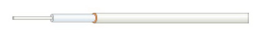 HUBER+SUHNER-EZ_47_TP_M17_COIL Cavo coassiale Low noise - FEP - 75 Ohm