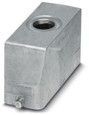 PHOENIX CONTACT-1412788 Schrumpfbalgenadapter Backshells, Sleeve Housing Straight Die Cast Aluminum Gray