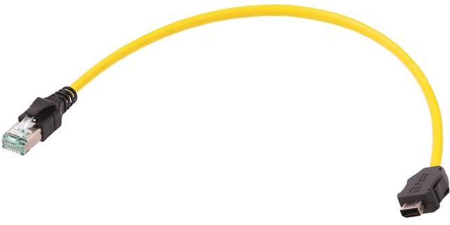 HARTING-33480147826030 其他电缆组件 Cable Assembly Round 3m 26AWG IX Industrial Connector to RJ-45 10 to 8 POS M-M IDT-IDT ix Industrial®