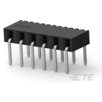 TE Connectivity-2314938-6 Piastre connettori e prese PCB Conn Socket Strip SKT 6 POS 2mm Solder RA Thru-Hole Tube