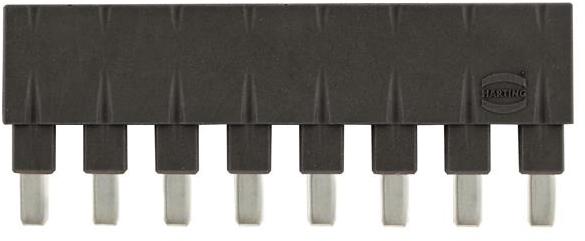 HARTING-09330009858 Steckverbinderbrücken und Shunts Conn Plug-In Jumper M 8 POS 6.7mm ST