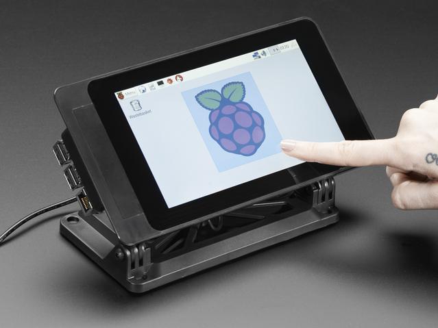 Adafruit Industries-SmartPi Touch Stand (7"" Display)| 3187 杂项产品 SmartiPi Touch - Stand for Raspberry Pi 7" Touchscreen Display