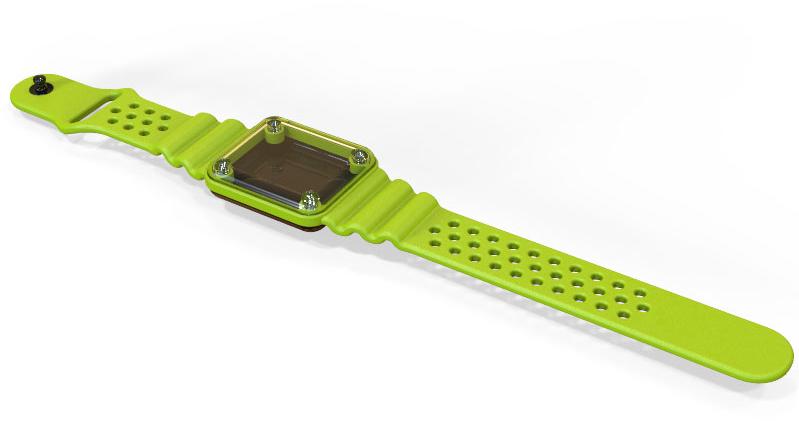 Serpac Electronic Enclosures-BW20A-CLBK-AS-NG Kästen, Gehäuse und Gestelle Black Polycarbonate Wrist Enclosure with Neon Green Band	 <h4><strong>CALIFORNIA&nbsp;PROPOSITION</strong> ⚠️<strong>65&nbsp;WARNING</strong>⚠️</h4>