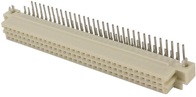 HARTING-09734966804 Steckverbinder, Mutterplatine Conn DIN 41612 F 96 POS 2.54mm Solder RA Thru-Hole