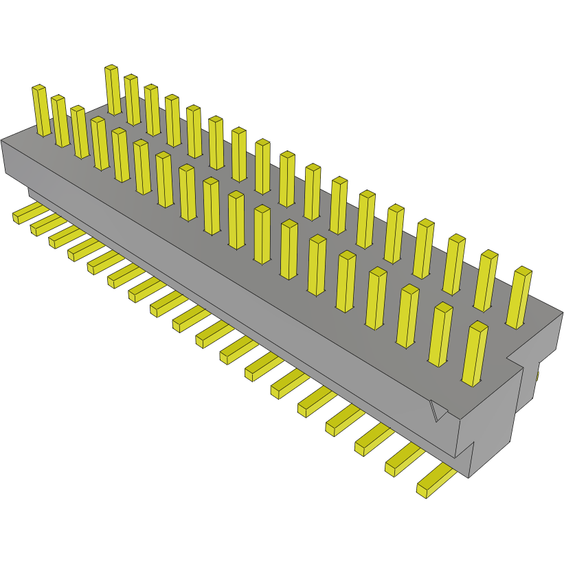 Samtec-BKT-135-03-L-V-A Cabezales del conector y receptáculos PCB Conn Unshrouded Header HDR 35 POS 1mm Solder ST SMD Tube