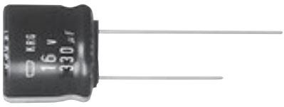 United Chemi Con-EKRG250ETD101MJ09S Kondensator, Aluminium Cap Aluminum Lytic 100uF 25V 20% (10 X 9mm) Radial 5mm 0.17A 1000h 105°C Ammo