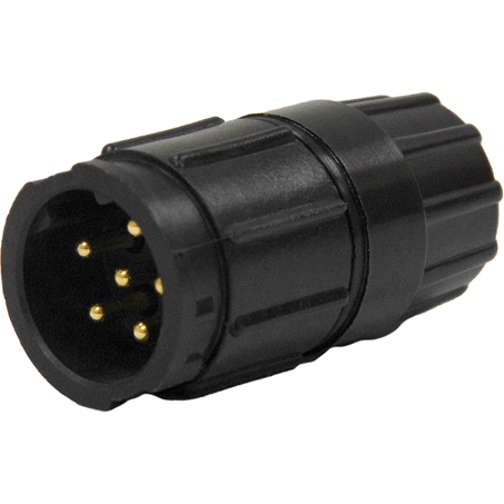 Conxall-5382-6PG-324 Steckverbinder, rund Conn Circular PIN 6 POS Solder Cup ST Cable Mount 6 Terminal 1 Port