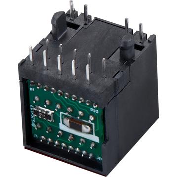 taoglas-TMJD4152NENLC Steckverbinder, Telefon und Telekommunikation Conn RJ-45 F 8 POS 1.27mm Solder ST Thru-Hole 14 Terminal 1 Port T/R