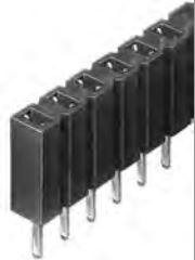 Fischer Elektronik GmbH & Co. KG-BL 1 02 G Connector Headers and PCB Receptacles Conn Socket Strip SKT 2 POS 2.54mm Solder ST Thru-Hole