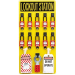 Lockout Station With Components 10 Person