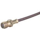 HUBER+SUHNER-21_SMA-50-2-5/111_NE RF-Steckverbinder Conn SMA 0Hz to 18GHz 50Ohm Solder ST Cable Mount F Gold Over Nickel Single