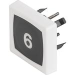 SCHURTER-1241.1104.8096 Druckknopfschalter Momentary Action Push Button Switch