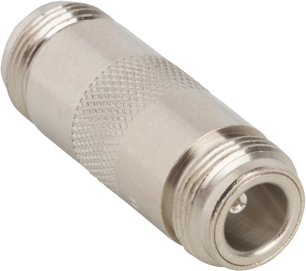 Amphenol RF-82101 Raccordement FR Conn Type N Adapter 0Hz to 11GHz 50Ohm ST F/F Silver