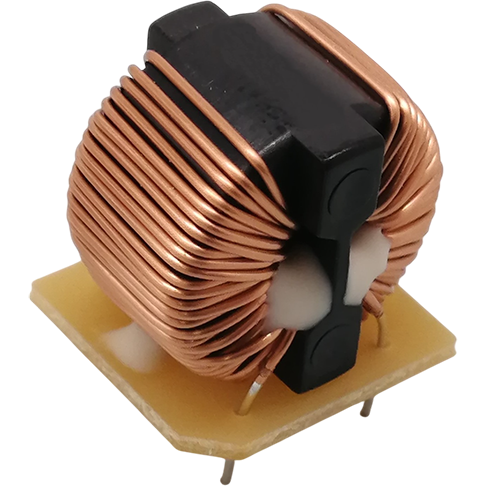 Yageo-SCT12X-010-0R35A053JV Gleichtakt-Drosseln Common Mode Chokes Dual 9000uH 10kHz 1A 0.289Ohm DCR Thru-Hole