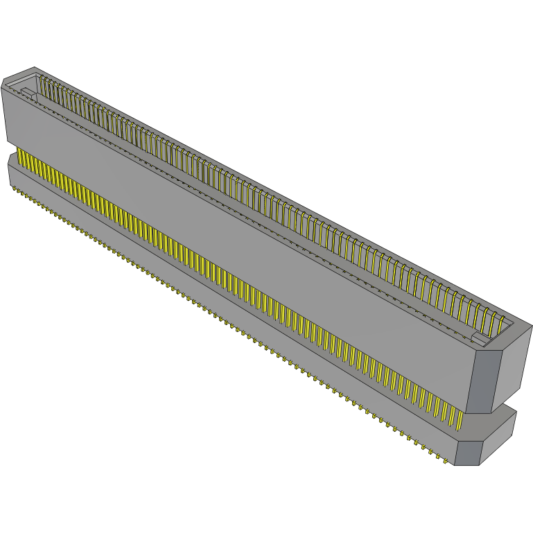 Samtec-BTE-080-09-L-D-A Embases de raccordement et réceptacles PCB Conn Micro Terminal HDR 160 POS 0.8mm Solder ST SMD Tube