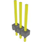 Conn Unshrouded Header HDR 3 POS 2.54mm Solder ST Top Entry Thru-Hole Bulk