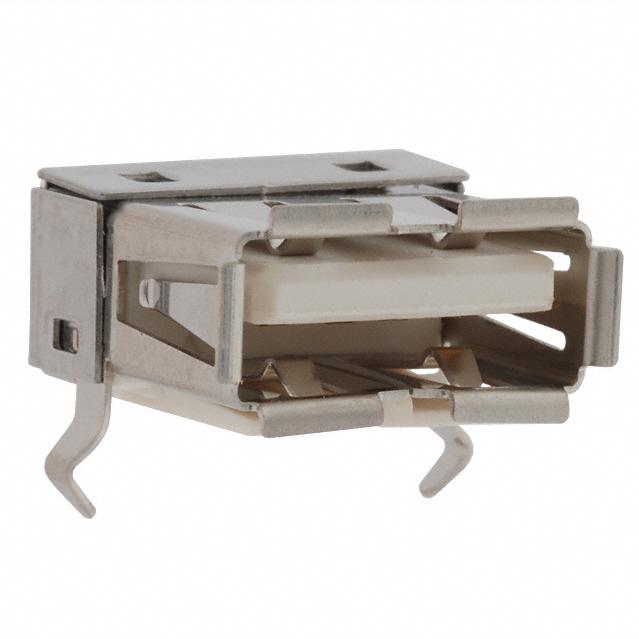 Mill-Max-896-43-004-00-000000 Connector USB Conn USB 2.0 Type A RCP 4 POS Solder RA SMD 4 Terminal 1 Port Tube