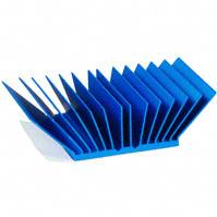 Advanced Thermal Solutions-ATS-52375P-C1-R0 Kühlkörper Heat Sink Passive BGA Spread Adhesive Aluminum 2.13°C/W Blue Anodized