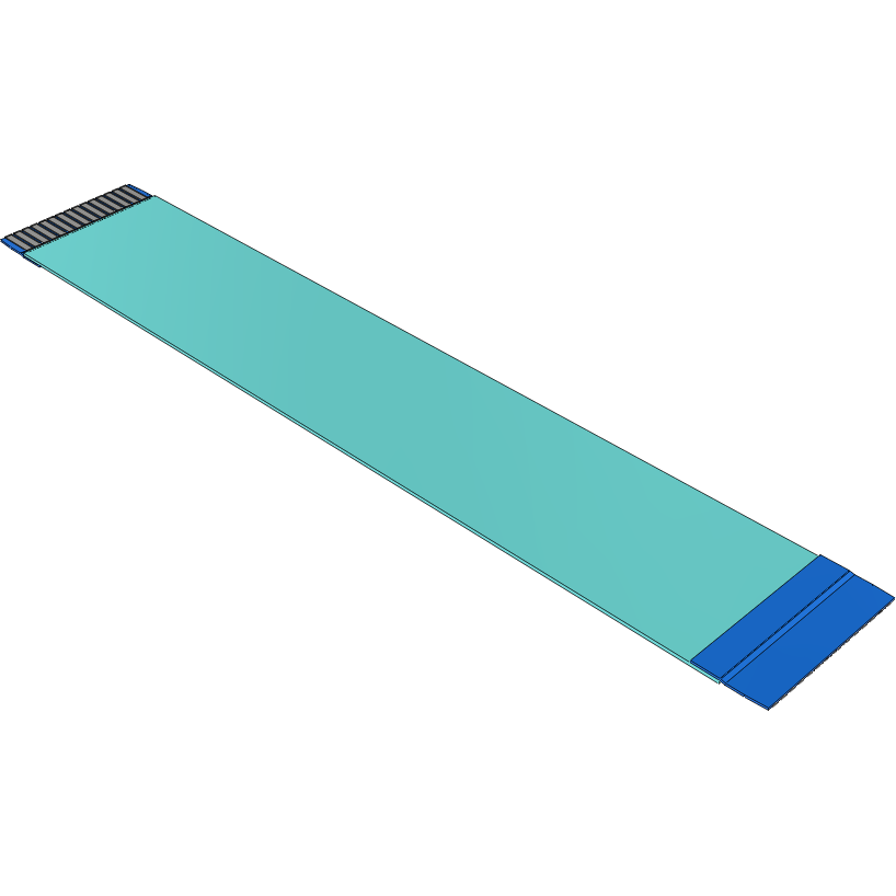 Samtec-FJ-15-R-03.20-4 Flachband Kabelbaugruppen Cable Assembly 0.08m 1mm 15 to 15POS FFC to FFC Bulk