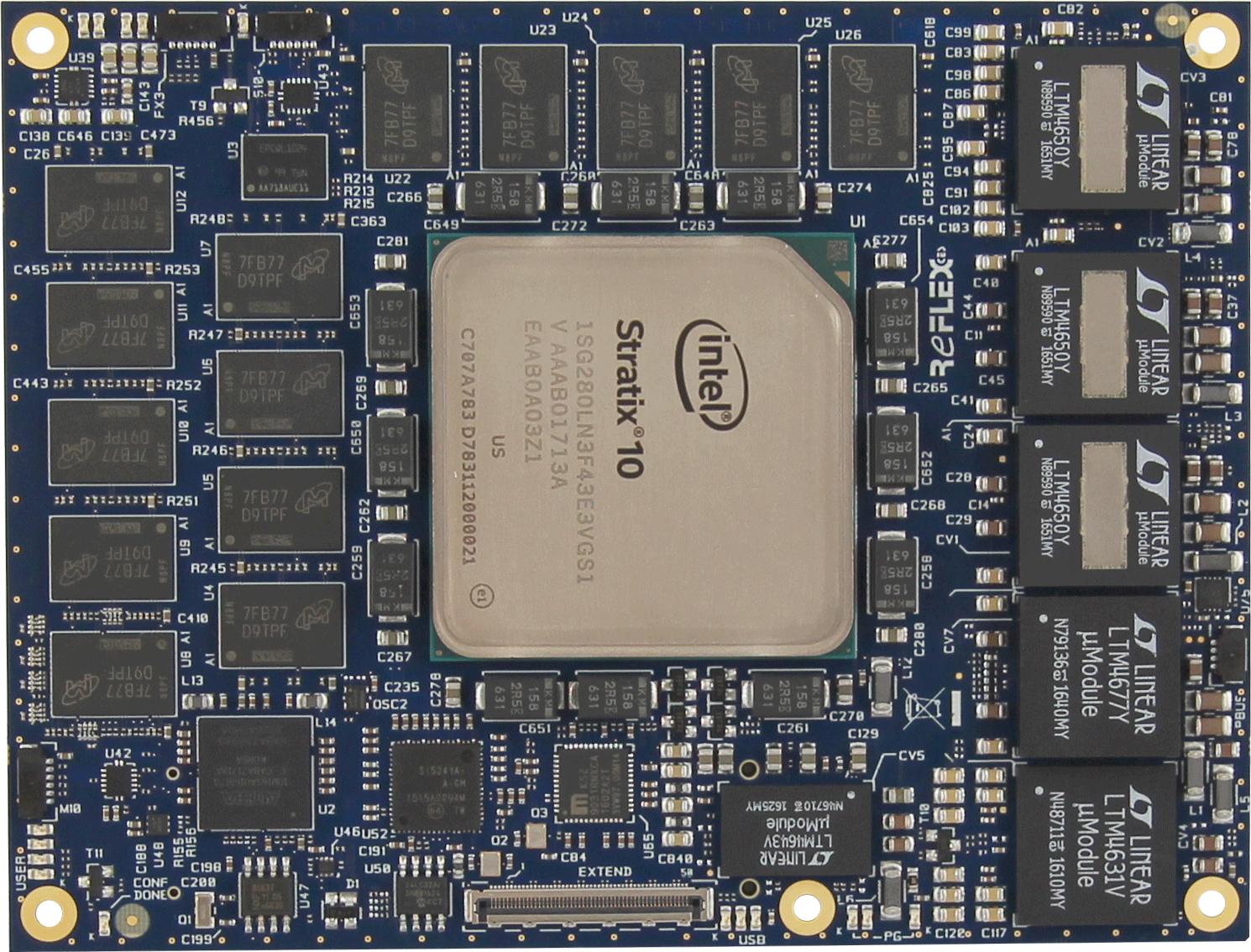 ReFLEX CES-COMXPRESSSXS10L-2800T Sistema en módulos - SOM ComXpressSX Stratix® 10