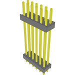 Conn Board Stacker HDR 12 POS 2.54mm Solder ST Top Entry Thru-Hole Bulk