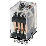 Power Relay 24VDC 3A 4PDT(21.5x28x36)mm Socket