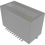 Conn Card Edge SKT 20 POS 1mm Solder ST SMD Tube