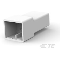 TE Connectivity-880298-1 Einzeladersteckverbinder, Gehäuse Conn Housing RCP 2 POS 6.4mm Crimp ST Cable Mount Natural Carton