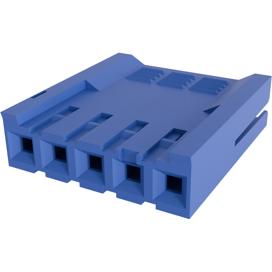 Amphenol Communications Solutions-67013-005LF Einzeladersteckverbinder, Gehäuse Berg Duflex Housing, single row, 5 Position