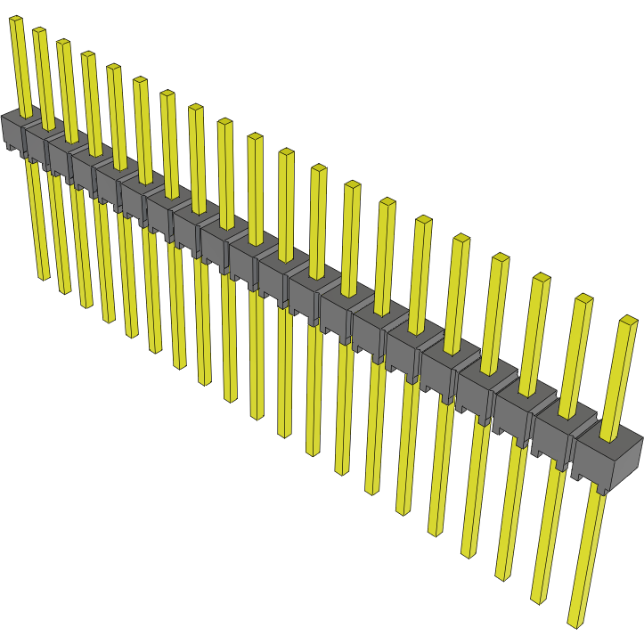 Samtec Hdr MTSW-120-10-G-S-290 by Samtec | Connector Headers and PCB Receptacles ...