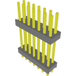 Conn Board Stacker HDR 14 POS 2.54mm Solder ST Top Entry Thru-Hole Bulk