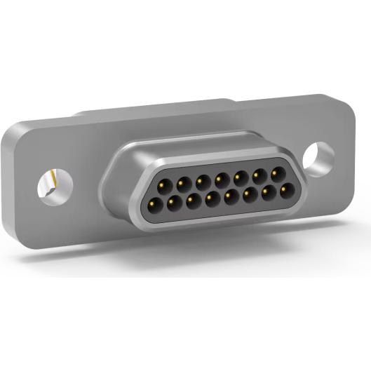 Airborn-MM-212-009-175-320S Steckverbinder, D-Sub Conn Micro-D PIN 9 POS 0.635mm Solder RA SMD 9 Terminal 1 Port