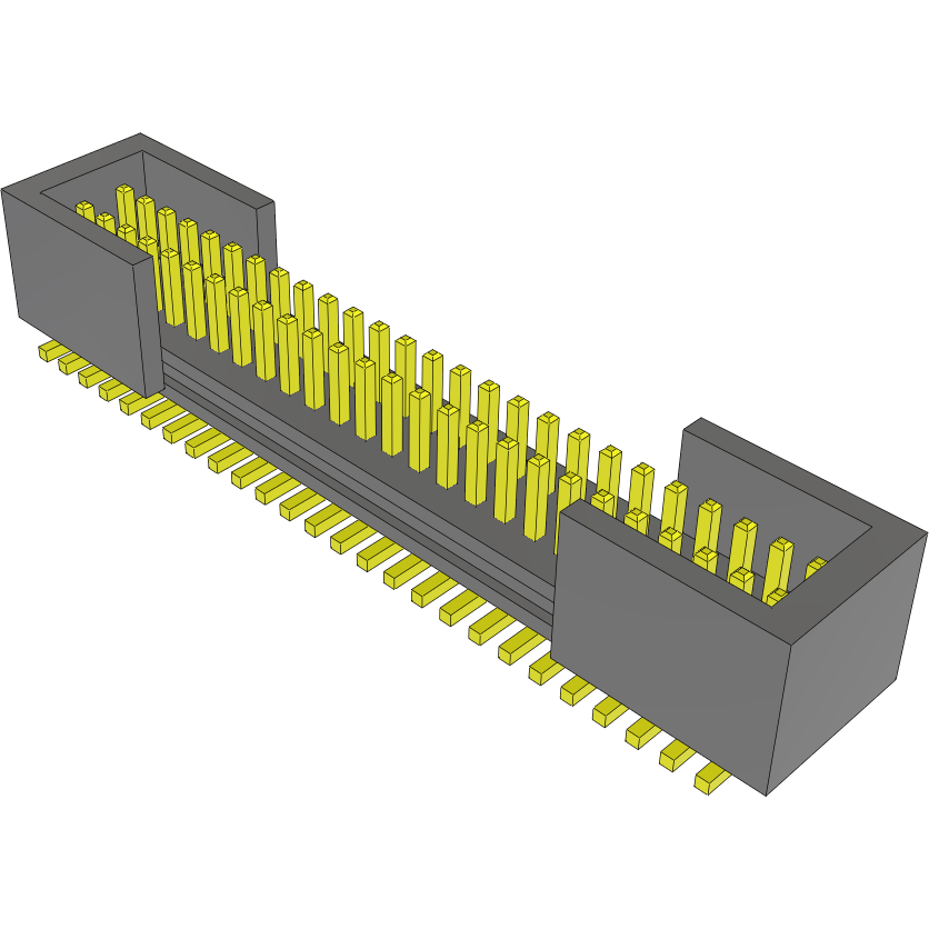 Samtec-FTE-126-01-G-DV-ES Steckverbinderleisten und Leiterplattenbuchsen Conn Shrouded Header HDR 52 POS 0.8mm Solder ST SMD Tube