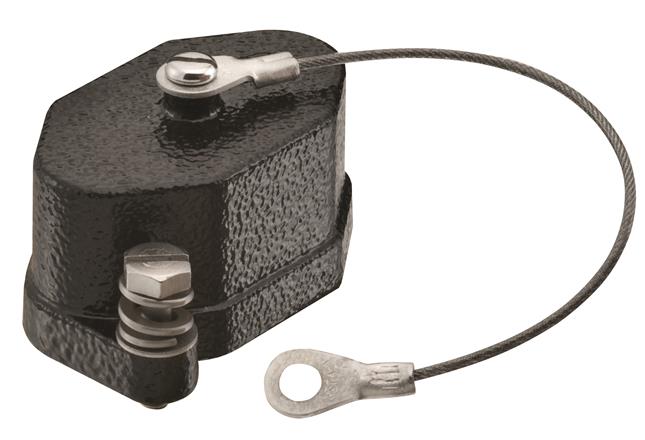 HARTING-09407035412 Steckverbinderzubehör Connector Accessories Cover Straight