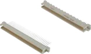 Assmann WSW components, Inc-A-QM64ABT Steckverbinder, Mutterplatine Conn DIN 41612 M 64 POS 2.54mm Solder ST Thru-Hole Tray