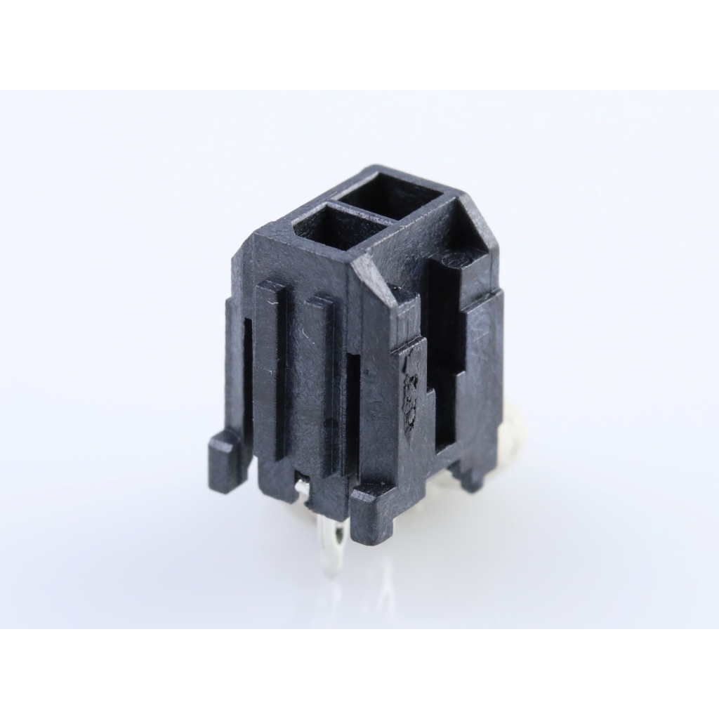 Molex-0449140201 Connector Headers and PCB Receptacles Conn Wire to Board HDR 2Power POS Press Fit ST Top Entry Thru-Hole Tray